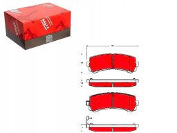 Klocek Hamulcowy Kpl. Gdb3362