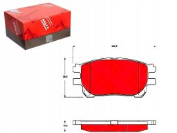 Klocek Hamulcowy Kpl. Gdb3414