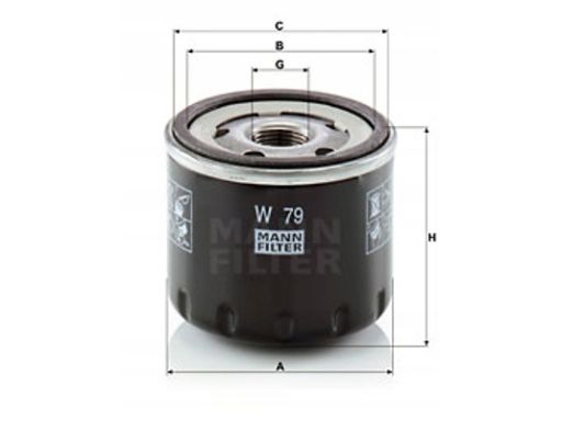 Filtr Oleju W 79