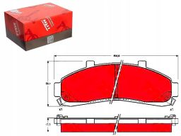 Klocek Hamulcowy Kpl. Gdb4010