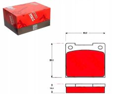 Klocek Hamulcowy Kpl. Gdb533