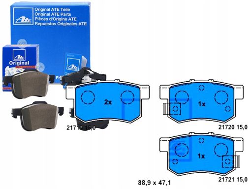 Klocek Hamulcowy Kpl. 13.0460-5929.2