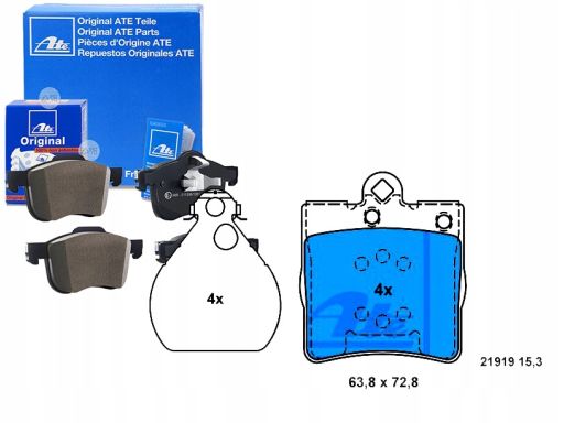 Klocek Hamulcowy Kpl. 13.0460-4064.2