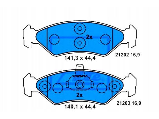 Klocek Hamulcowy Kpl. 13.0460-7073.2