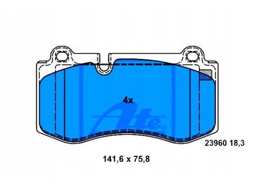 Klocek Hamulcowy Kpl. 13.0460-4817.2