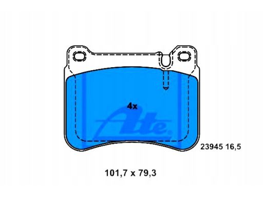 Klocek Hamulcowy Kpl. 13.0460-4994.2