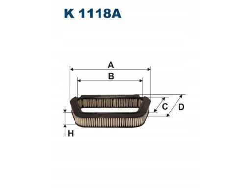 Filtr Kabiny K 1118A