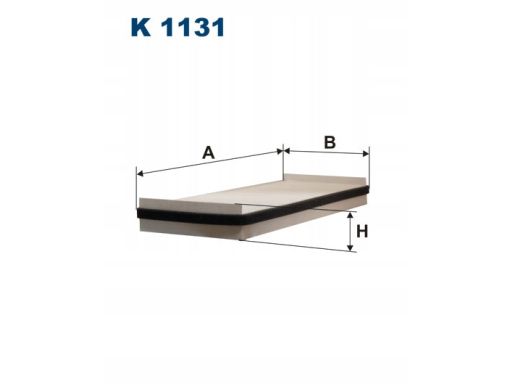 Filtr Kabiny K 1131