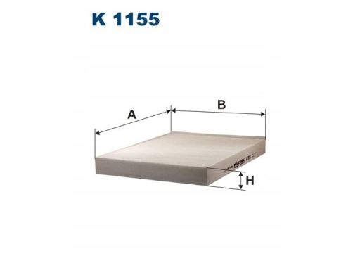 Filtr Kabiny K 1155