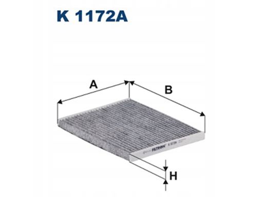 Filtr Kabiny K 1172A