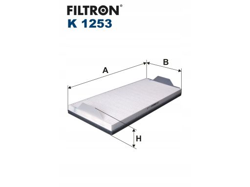Filtr Kabiny K 1253