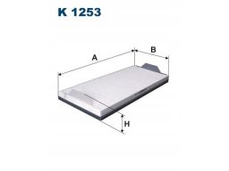 Filtr Kabiny K 1253
