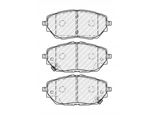 Klocek Hamulcowy Kpl. Klocek Hamulcowy Kpl. Przód , Pasuje Do: Toyota