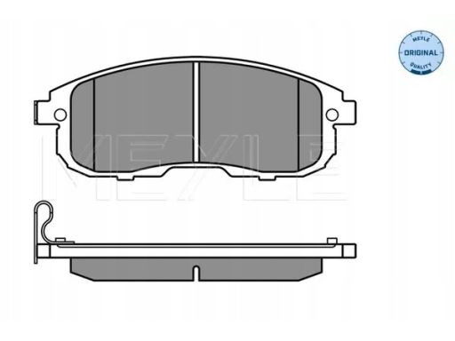025 242 8016/W Klocek Hamulcowy Kpl. Przód , Pasuje Do: Nissan Juke,