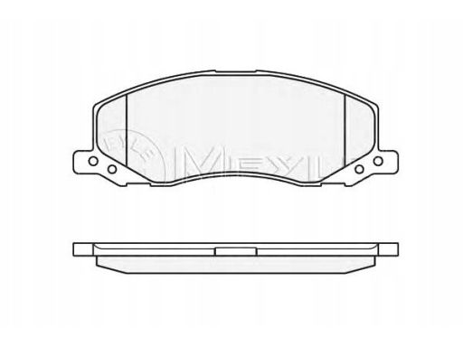 025 244 1817/W Klocek Hamulcowy Kpl. Przód , Pasuje Do: Opel Insignia