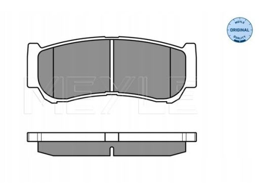 025 244 8816/W Klocek Hamulcowy Kpl. Tył , Pasuje Do: Hyundai H-1, H-1