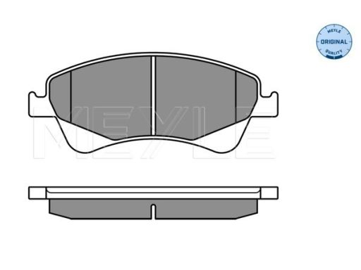 025 242 0419/W Klocek Hamulcowy Kpl. Przód , Pasuje Do: Toyota Auris,