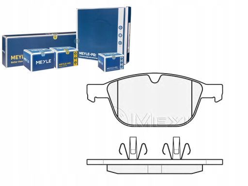 025 243 9920/Pd Klocek Hamulcowy Kpl. Przód (Z Podkładką Wytłumiającą)