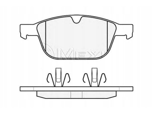 025 243 9920/Pd Klocek Hamulcowy Kpl. Przód (Z Podkładką Wytłumiającą)