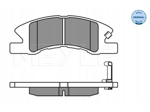 025 242 2914/W Klocek Hamulcowy Kpl. Przód , Pasuje Do: Daihatsu Cuore