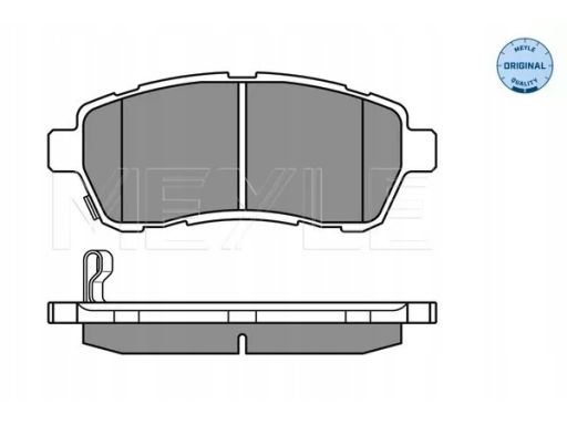 025 242 8316/W Klocek Hamulcowy Kpl. Przód (Z Podkładką Wytłumiającą),
