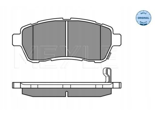 025 242 8316/W Klocek Hamulcowy Kpl. Przód (Z Podkładką Wytłumiającą),