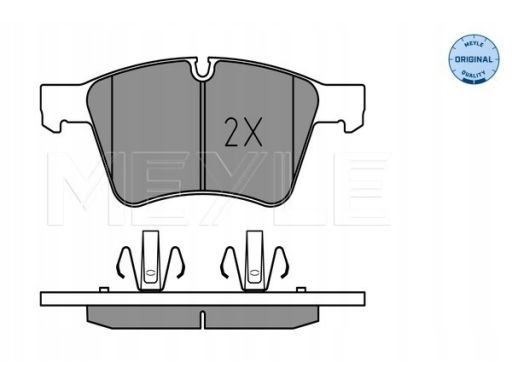 025 241 5120 Klocek Hamulcowy Kpl. Przód , Pasuje Do: Mercedes Gl (X16