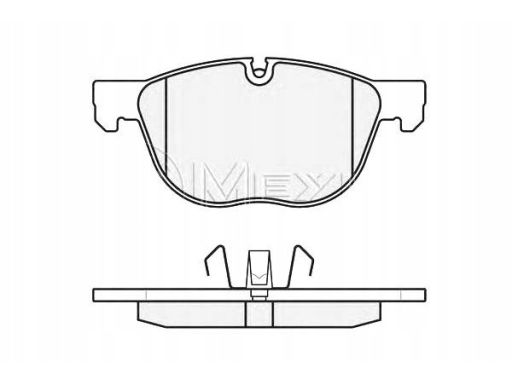 025 241 7019/Pd Klocek Hamulcowy Kpl. Przód , Pasuje Do: Bmw X4 (F26),