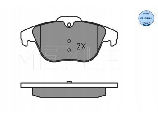 025 242 5418 Klocek Hamulcowy Kpl. Tył (Z Podkładką Wytłumiającą), Pas