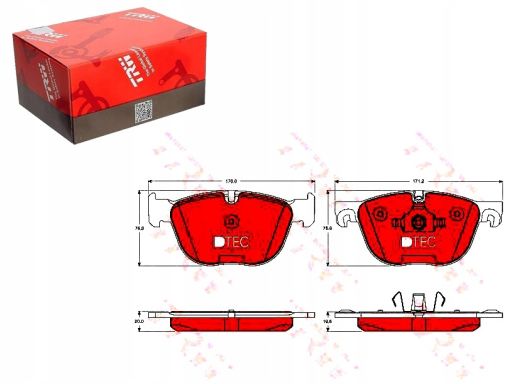 Klocek Hamulcowy Kpl. Gdb1726Dte