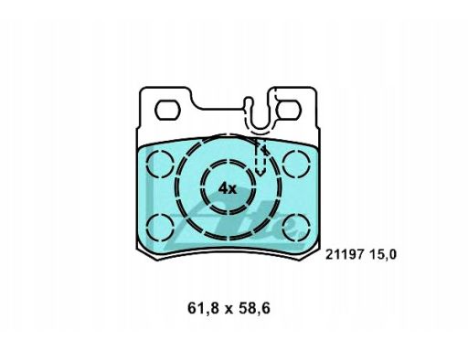 Klocek Hamulcowy Kpl. 13.0470-3805.2