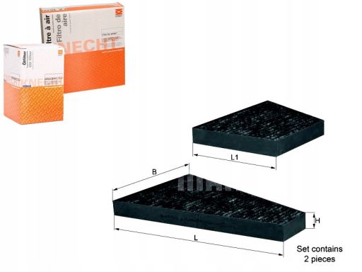 Filtr Kabiny Lak 225/S