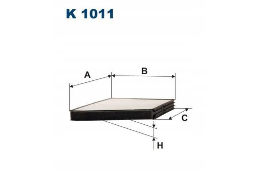 Filtr Kabiny K 1011