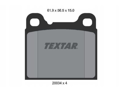 Klocek Hamulcowy Kpl. 2003402