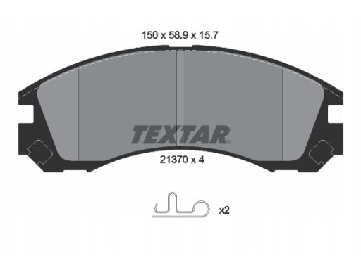 Klocek Hamulcowy Kpl. 2137001