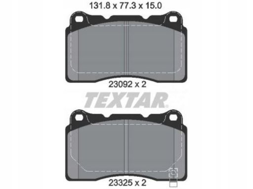 Klocek Hamulcowy Kpl. 2309204