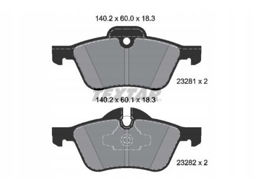 Klocek Hamulcowy Kpl. 2328101