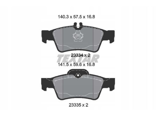 Klocek Hamulcowy Kpl. 2333403