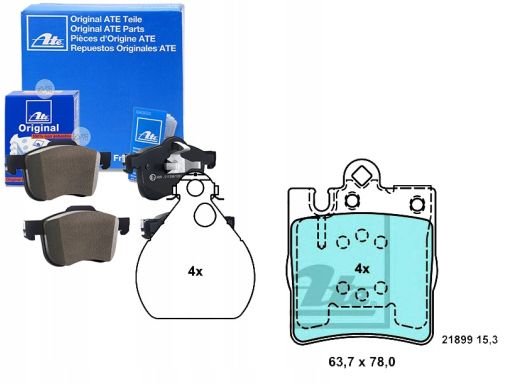 Klocek Hamulcowy Kpl. 13.0470-4065.2