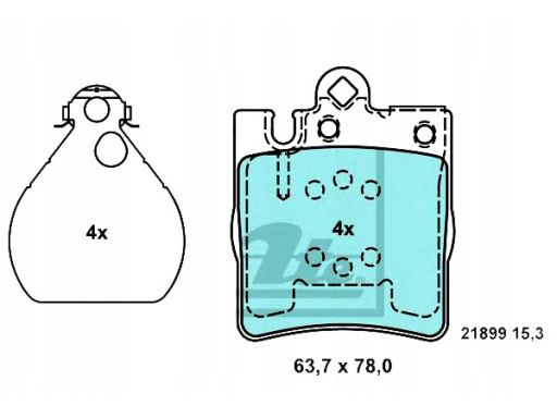 Klocek Hamulcowy Kpl. 13.0470-4065.2