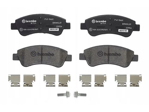 Klocek Hamulcowy Kpl. P 61 066X