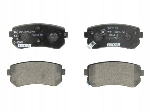 Klocek Hamulcowy Kpl. 2432001