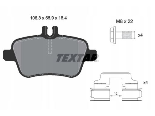 Klocek Hamulcowy Kpl. 2484801
