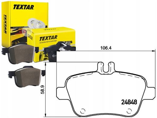 Klocek Hamulcowy Kpl. 2484801