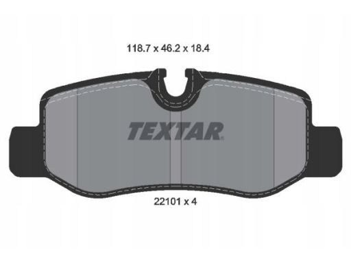 Klocek Hamulcowy Kpl. 2210101