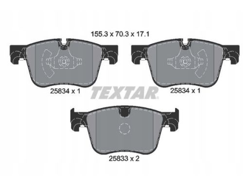 Klocek Hamulcowy Kpl. 2583401