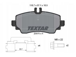 Klocek Hamulcowy Kpl. 2307004