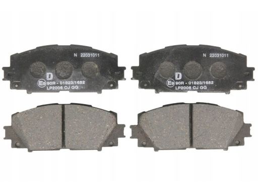 Klocek Hamulcowy Kpl. Lp2006