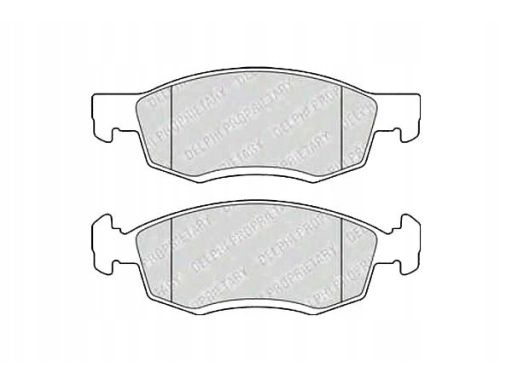 Klocek Hamulcowy Kpl. Lp2137