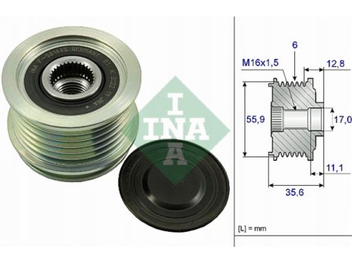 Sprzęgło Jednokierunkowe Alternatora 535 0041 10